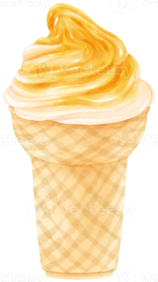 acuarela de helado png