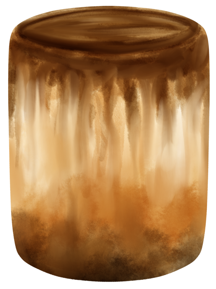 aquarela de bebida de chocolate png