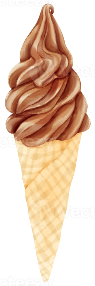 ice cream watercolor png