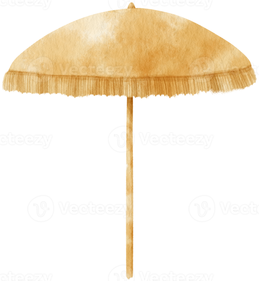 aquarellillustration des sonnenschirms png