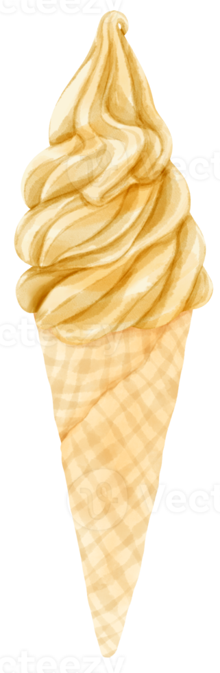 ice cream watercolor png