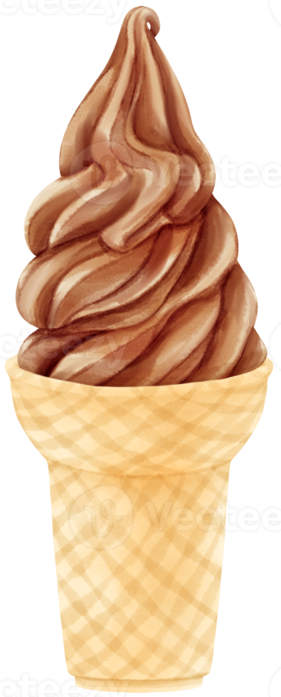 ice cream watercolor png