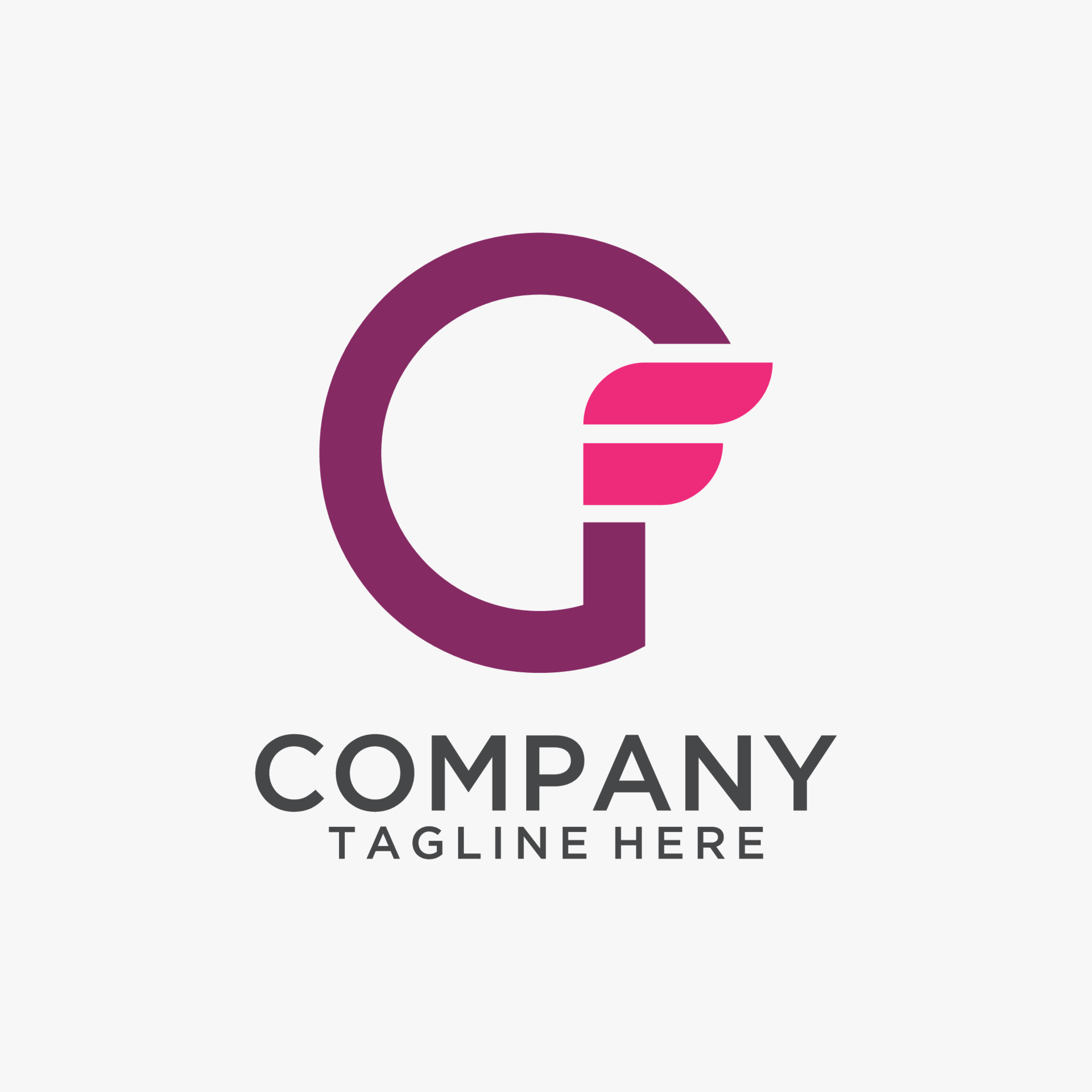 Gf letter logo icon | Letter logo, Typography logo, Logo icons
