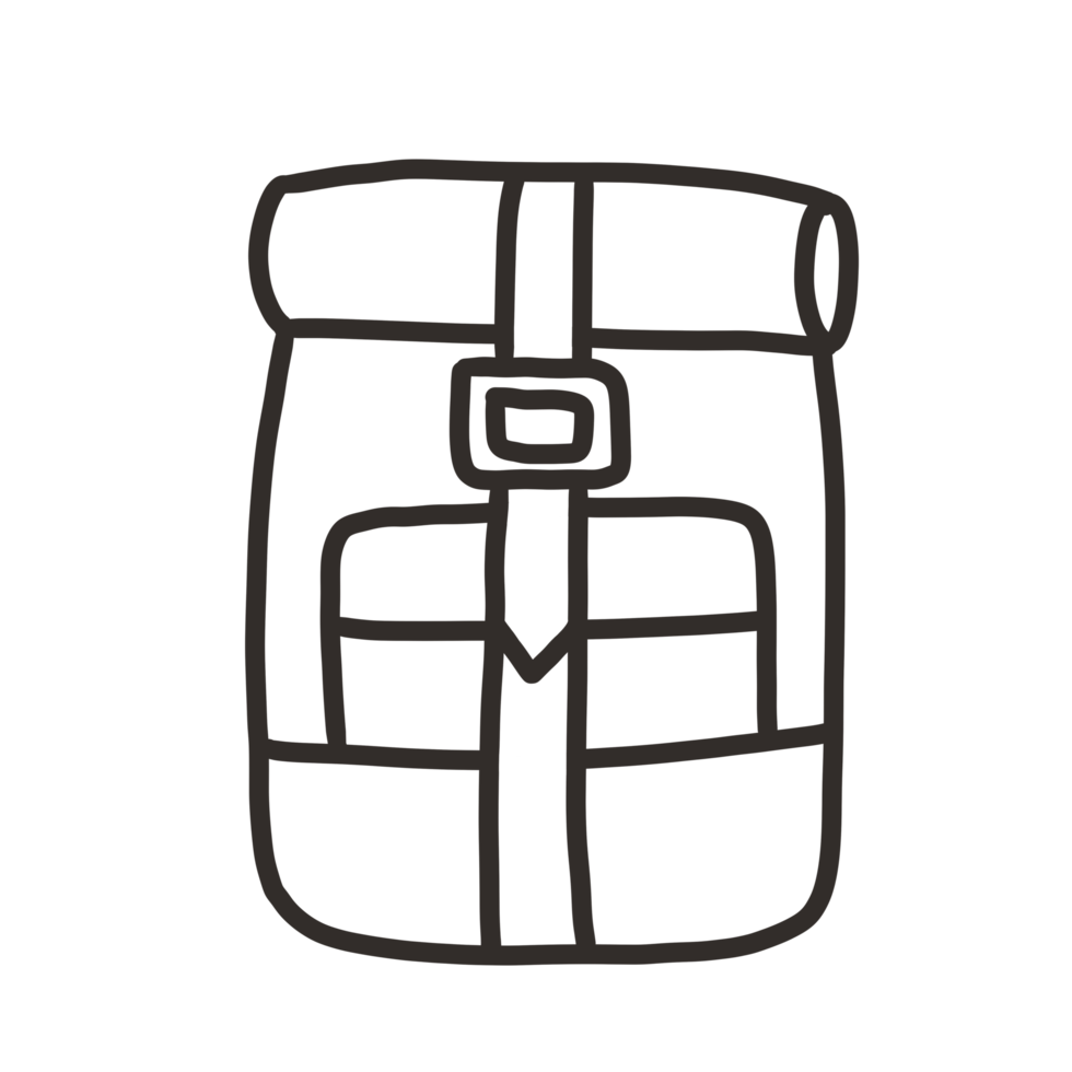 Camping line art png