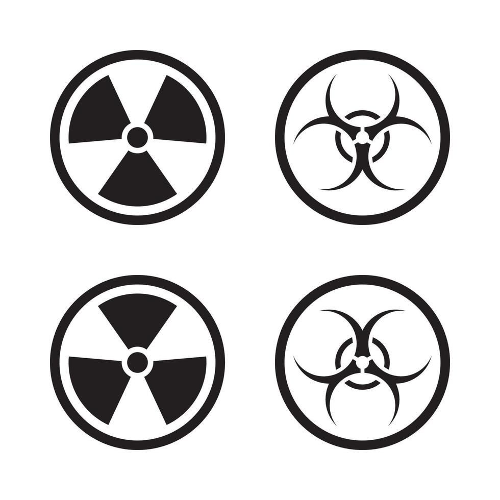 Radiation Icon EPS 10 vector