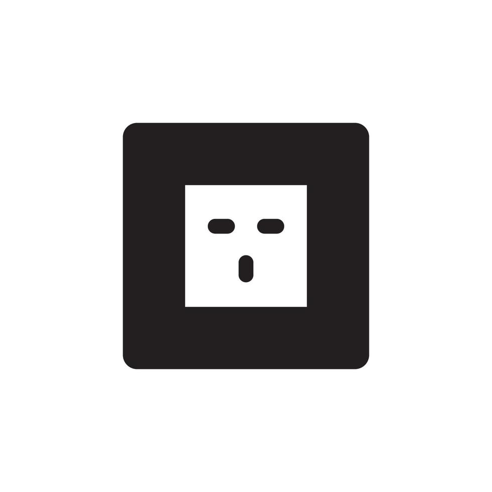 Socket Outlet Plug In Icon EPS 10 vector