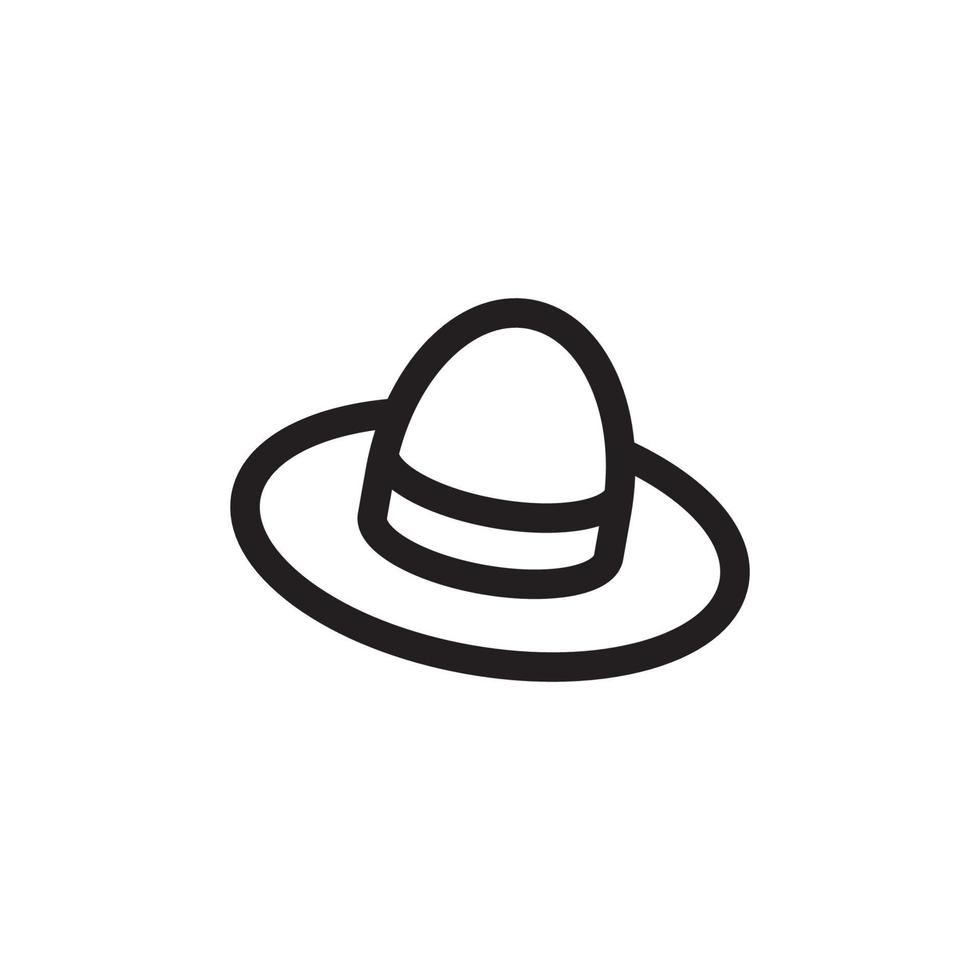 Cap Icon EPS 10 vector