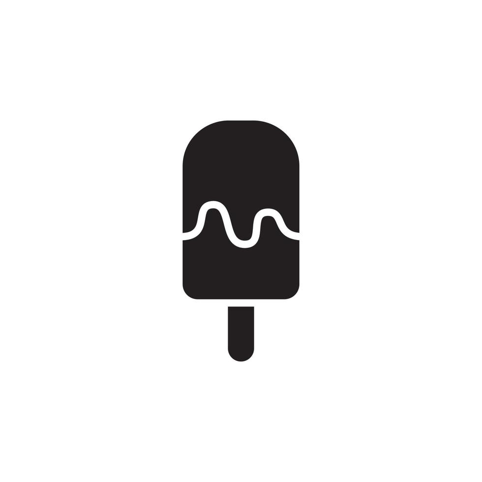 Ice Cream, Ice Cone Icon EPS 10 vector