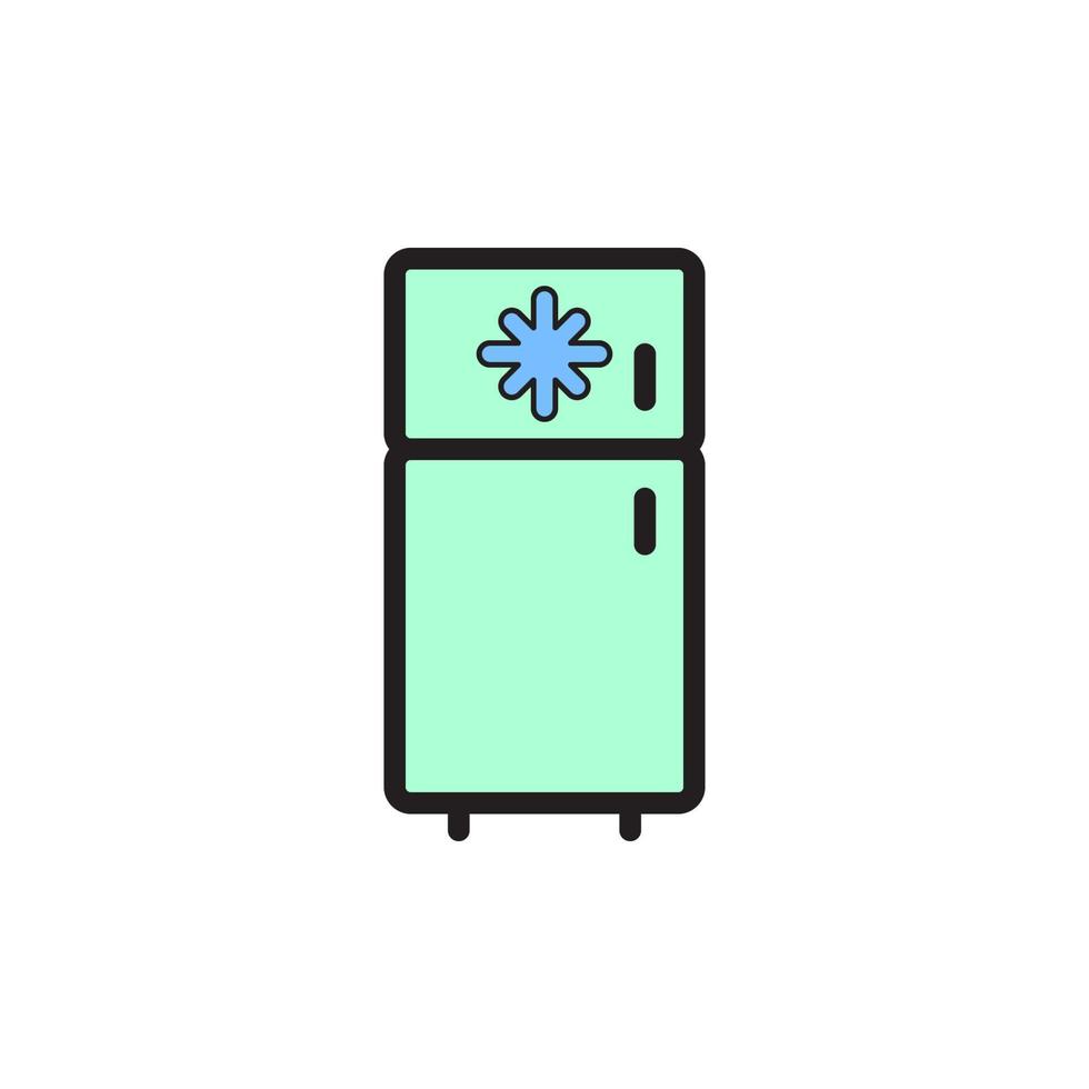 Icebox Icon EPS 10 vector