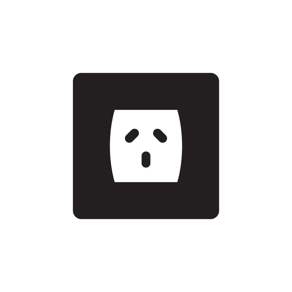 Socket Outlet Plug In Icon EPS 10 vector