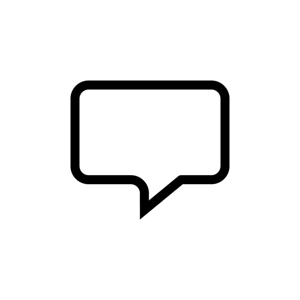 Bubble Speech Icon EPS 10 vector