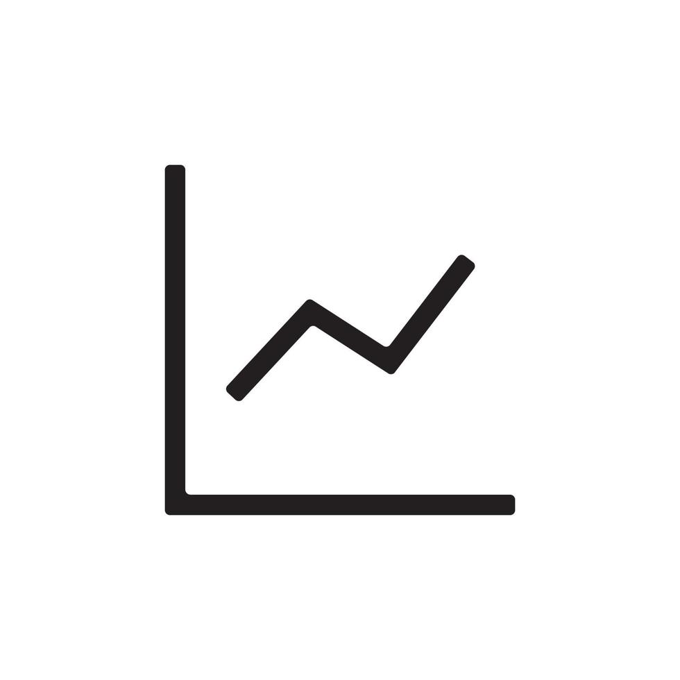 icono de diagrama eps 10 vector