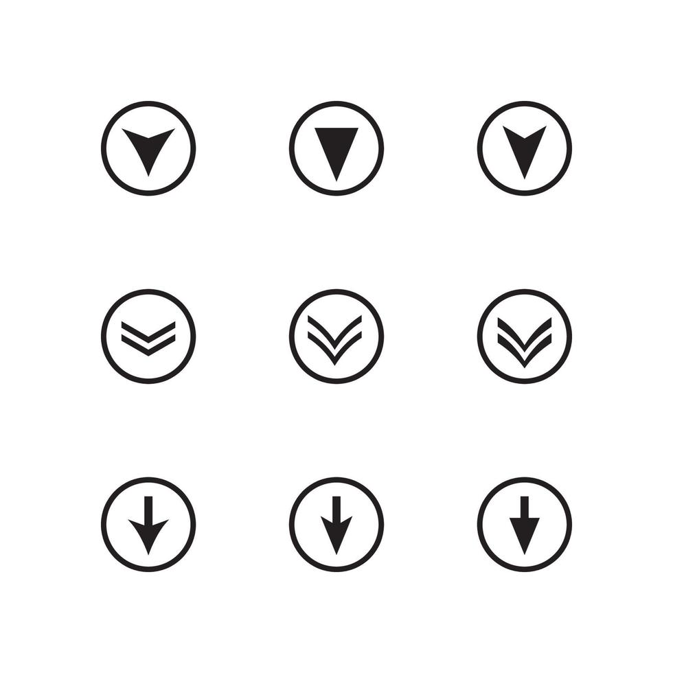 Arrow Icon EPS 10 vector