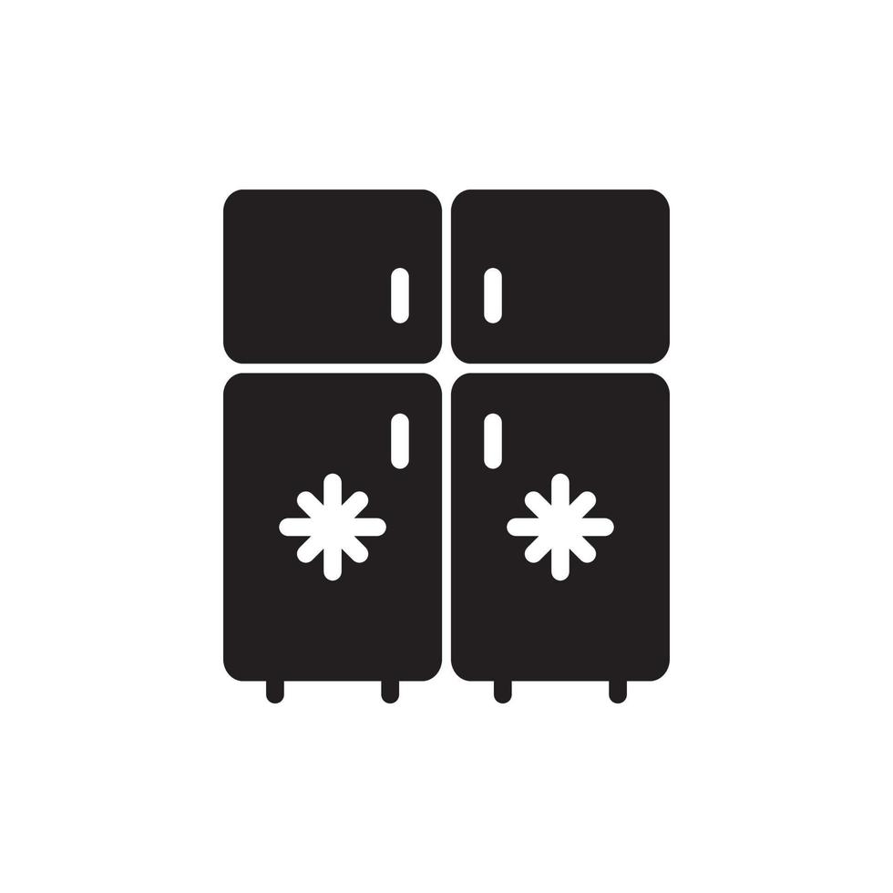 Icebox Icon EPS 10 vector