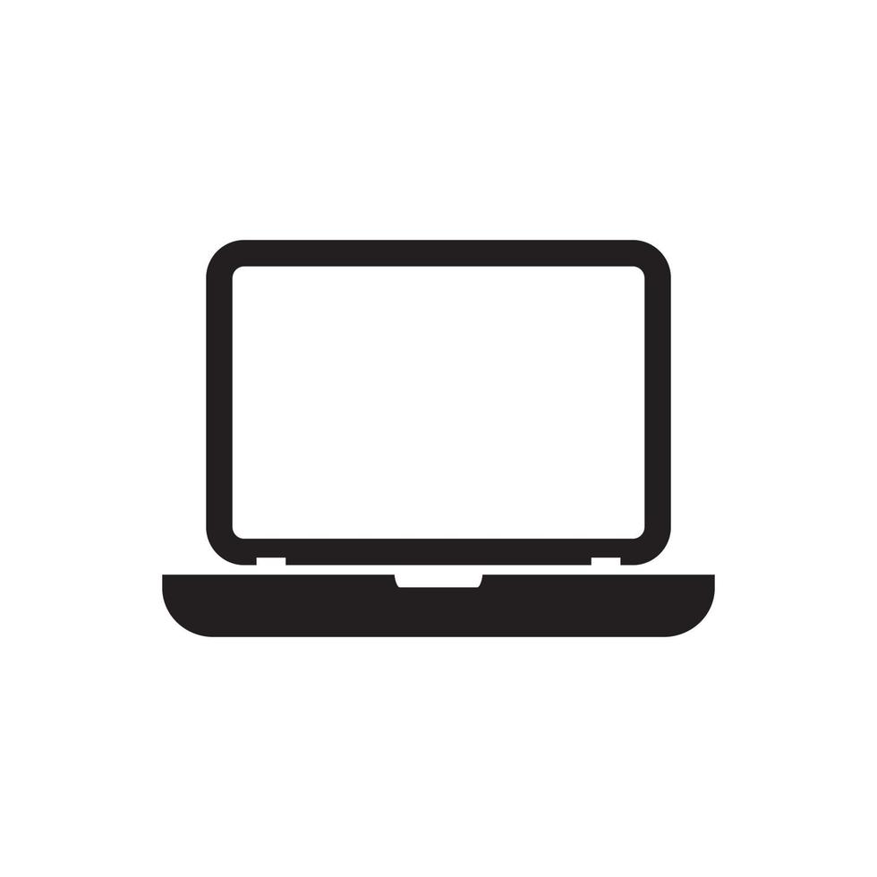 Laptop Icon EPS 10 vector