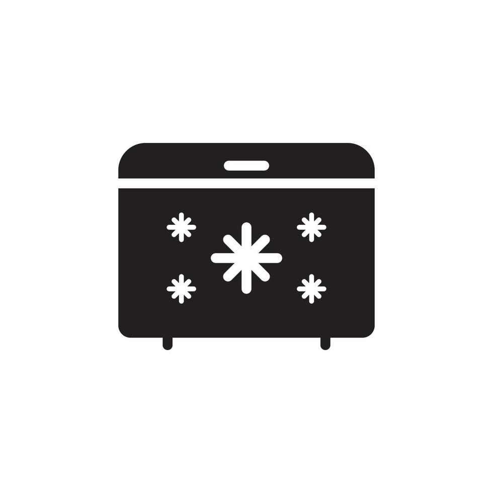 Icebox Icon EPS 10 vector