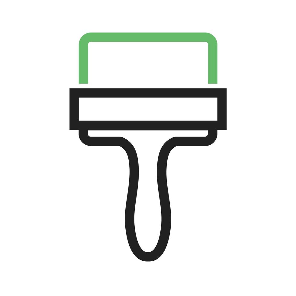 Paint Brush Line Green and Black Icon 9701580 Vector Art at Vecteezy