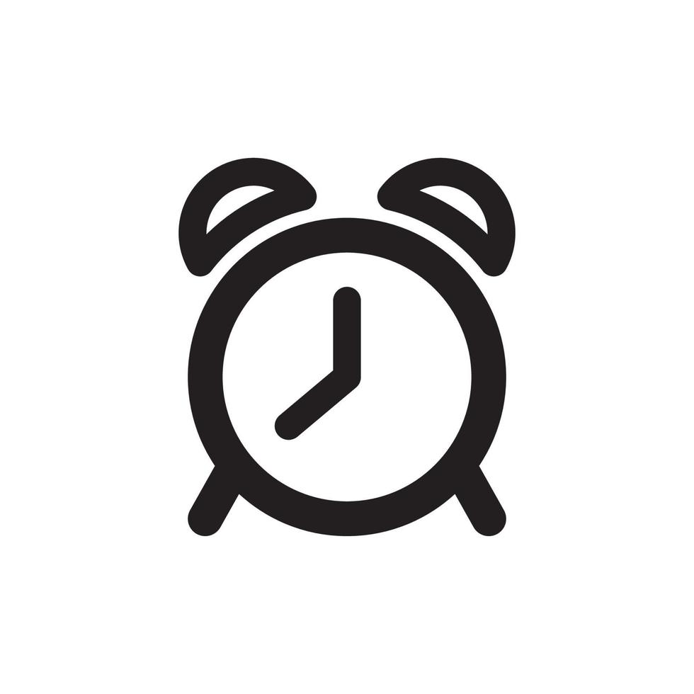 Alarm Clock Icon EPS 10 vector