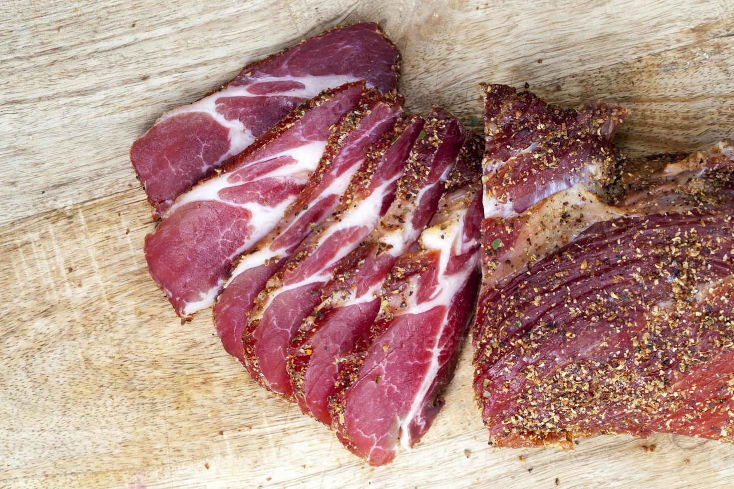 pork and beef food photo