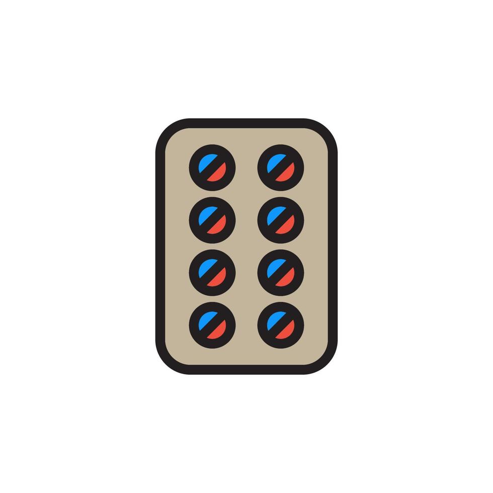 Pill Icon EPS 10 vector