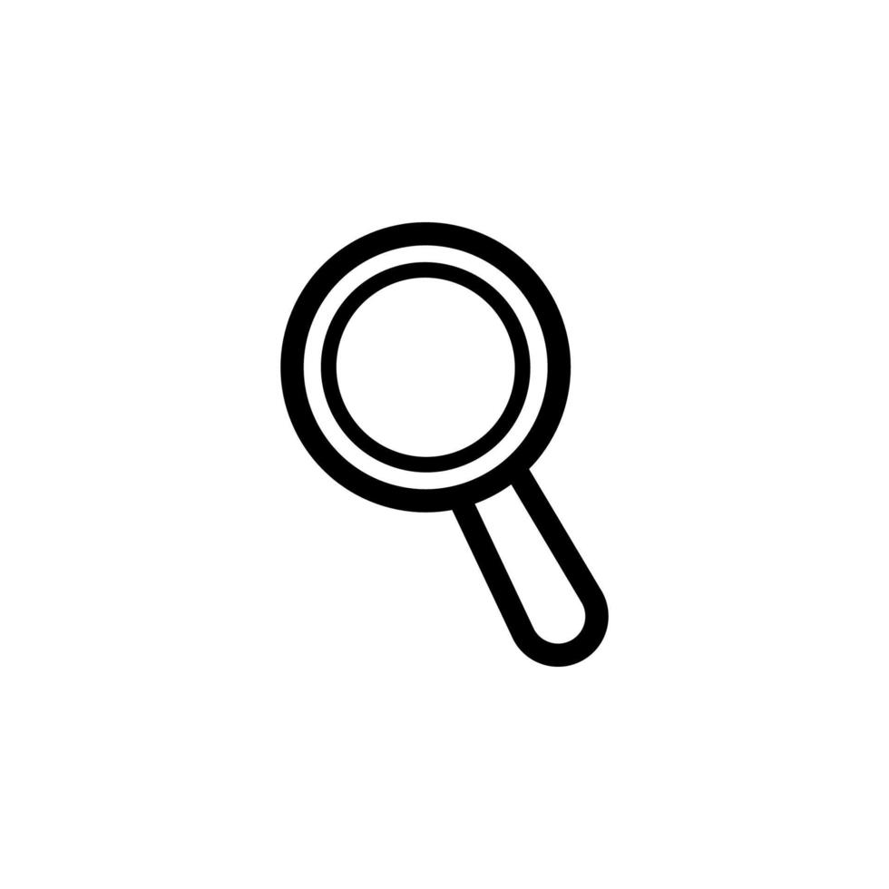 Magnifying Glass Icon EPS 10 vector