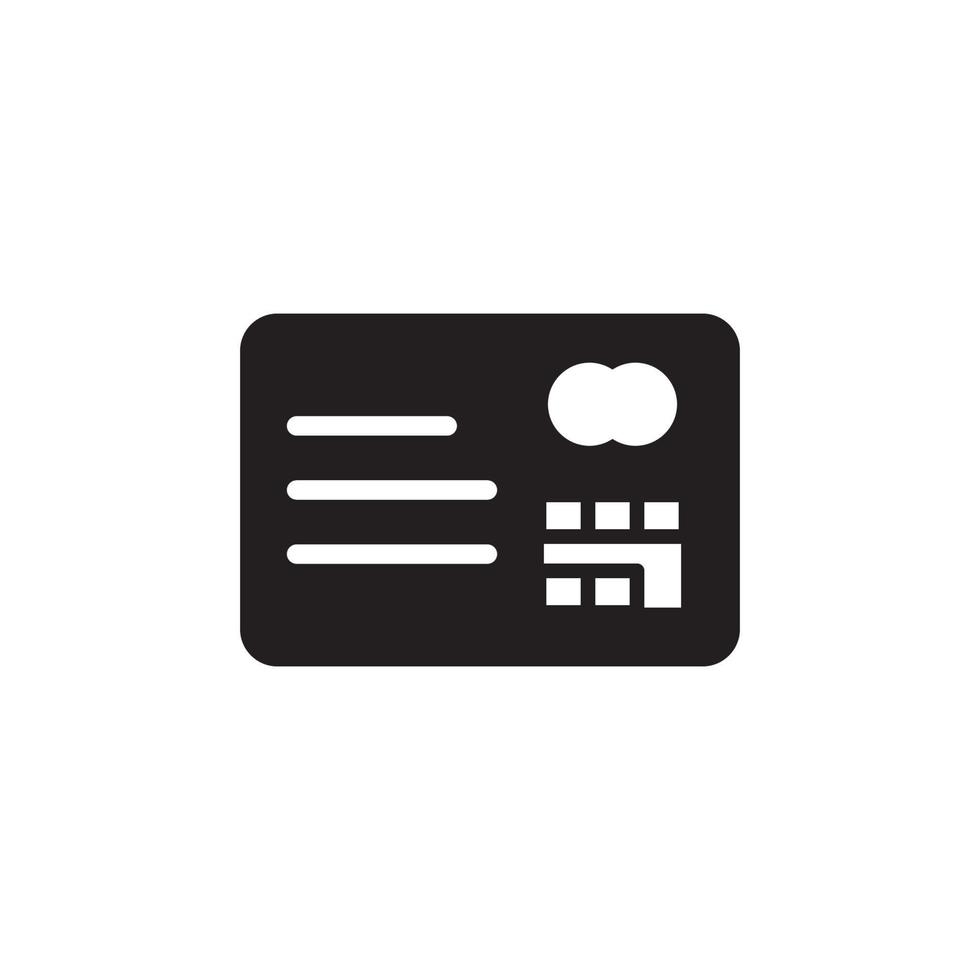 Credit Card Icon EPS 10 vector