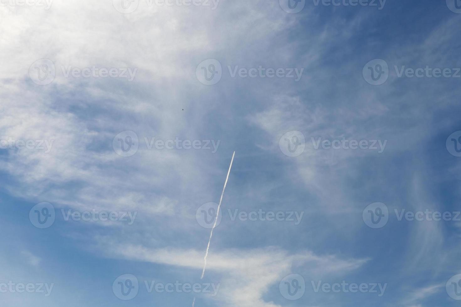 Sky over clouds photo