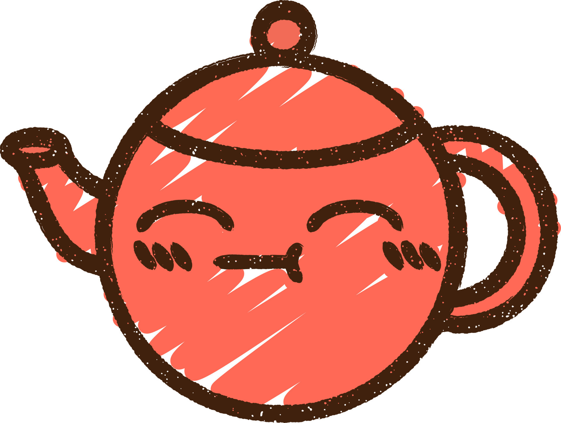 Teapot Chalk Drawing 9706072 Vector Art at Vecteezy