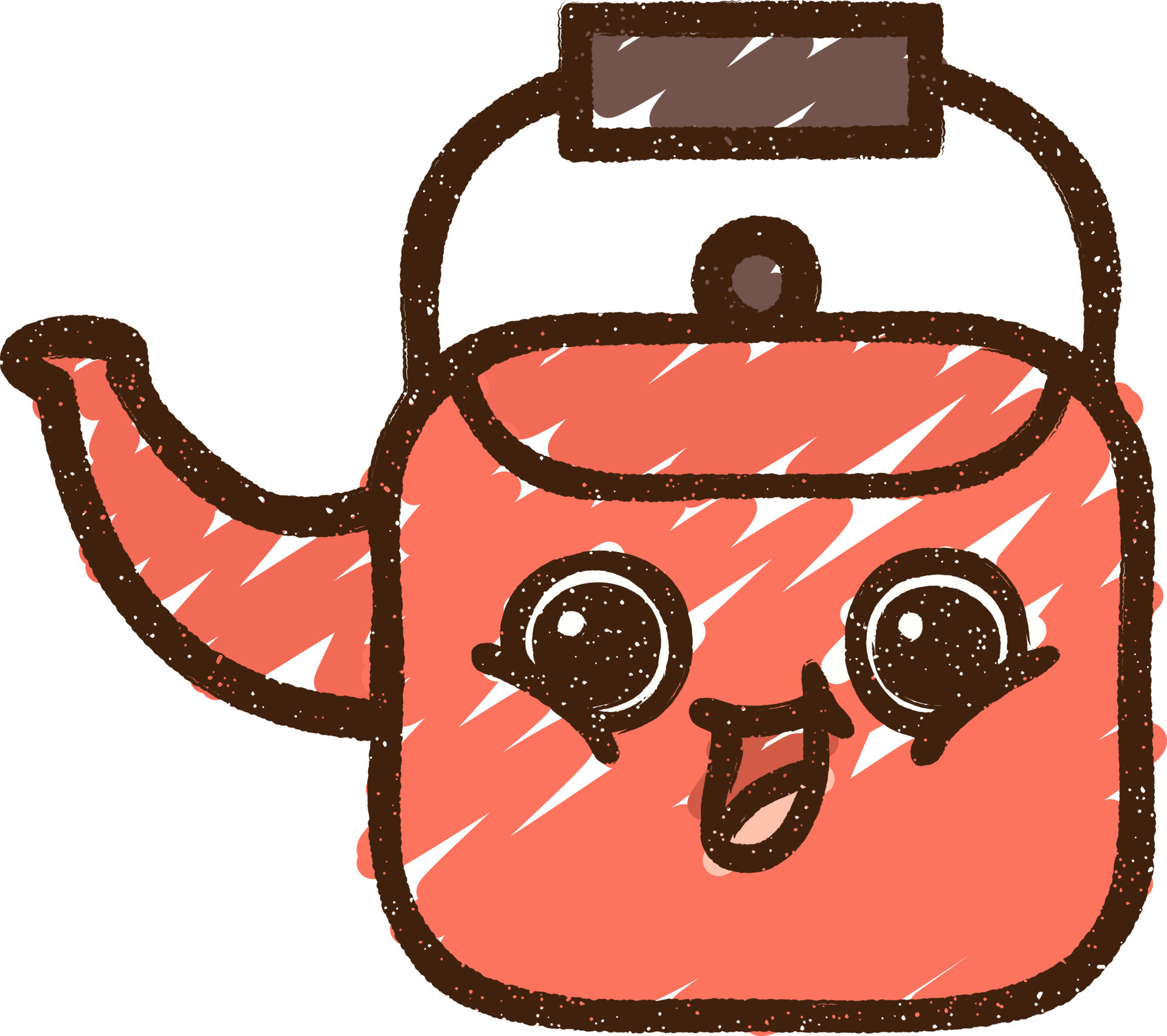 Teapot Chalk Drawing 9706291 Vector Art at Vecteezy