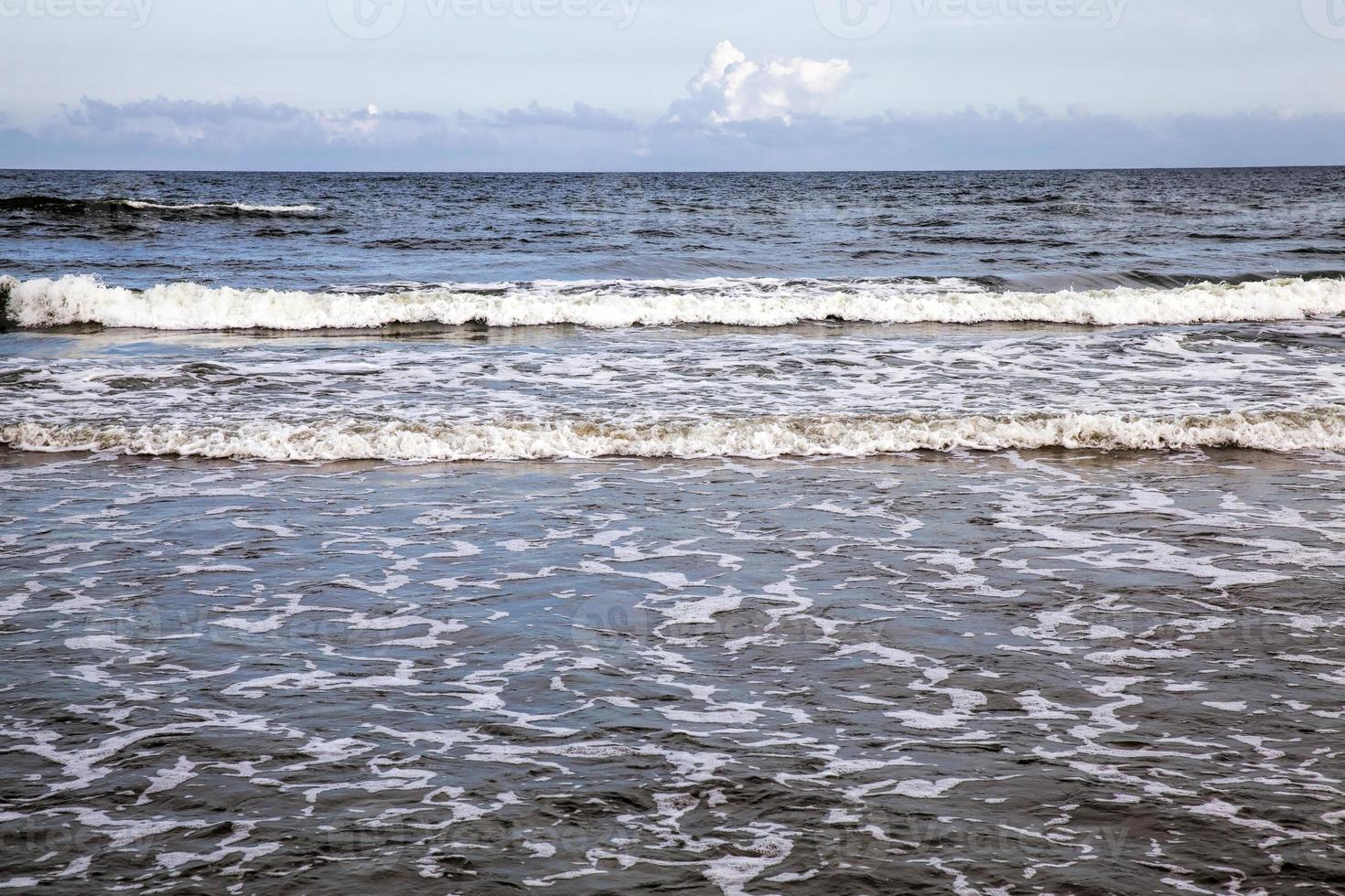 salt water in the sea photo