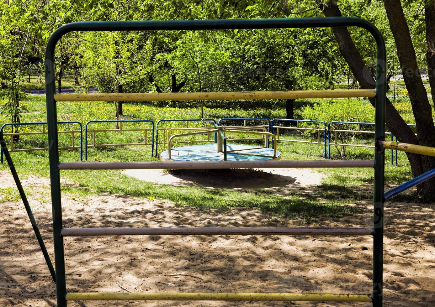 old ordinary carousel photo