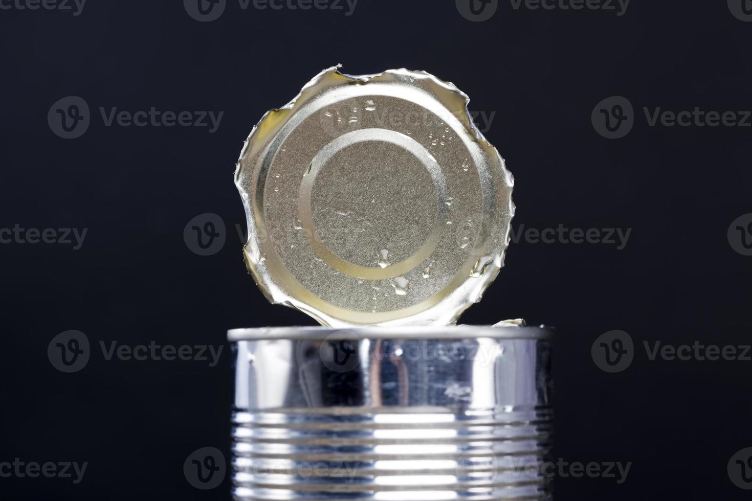 metal aluminum can for canning photo