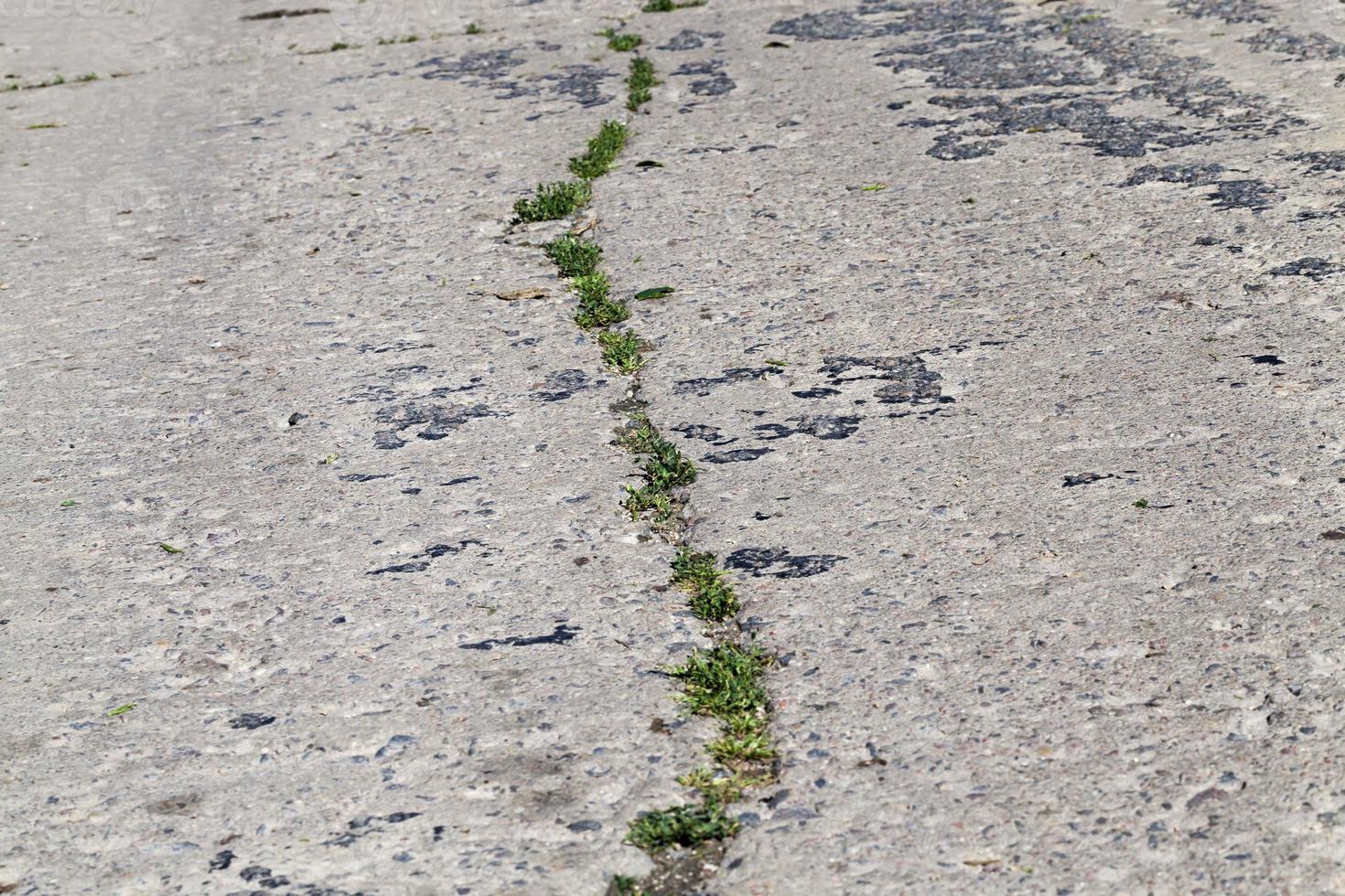 a road made of concrete photo