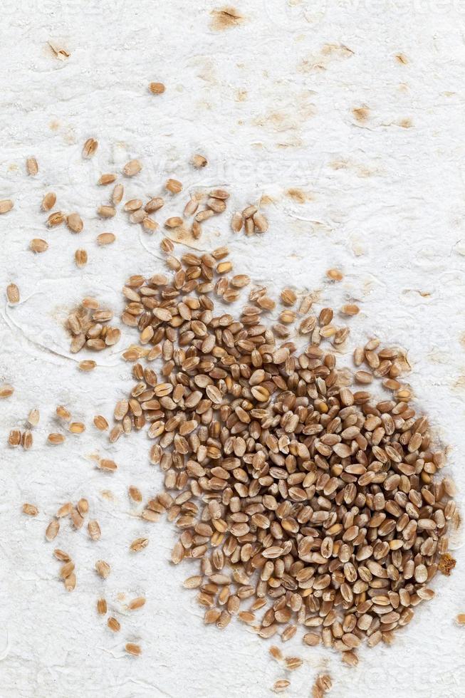 grain cereals, close up photo