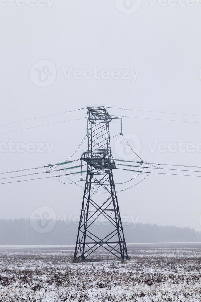 ventisqueros en invierno foto