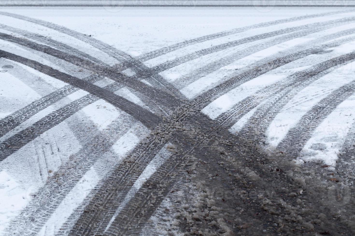 Snow after snowfall photo