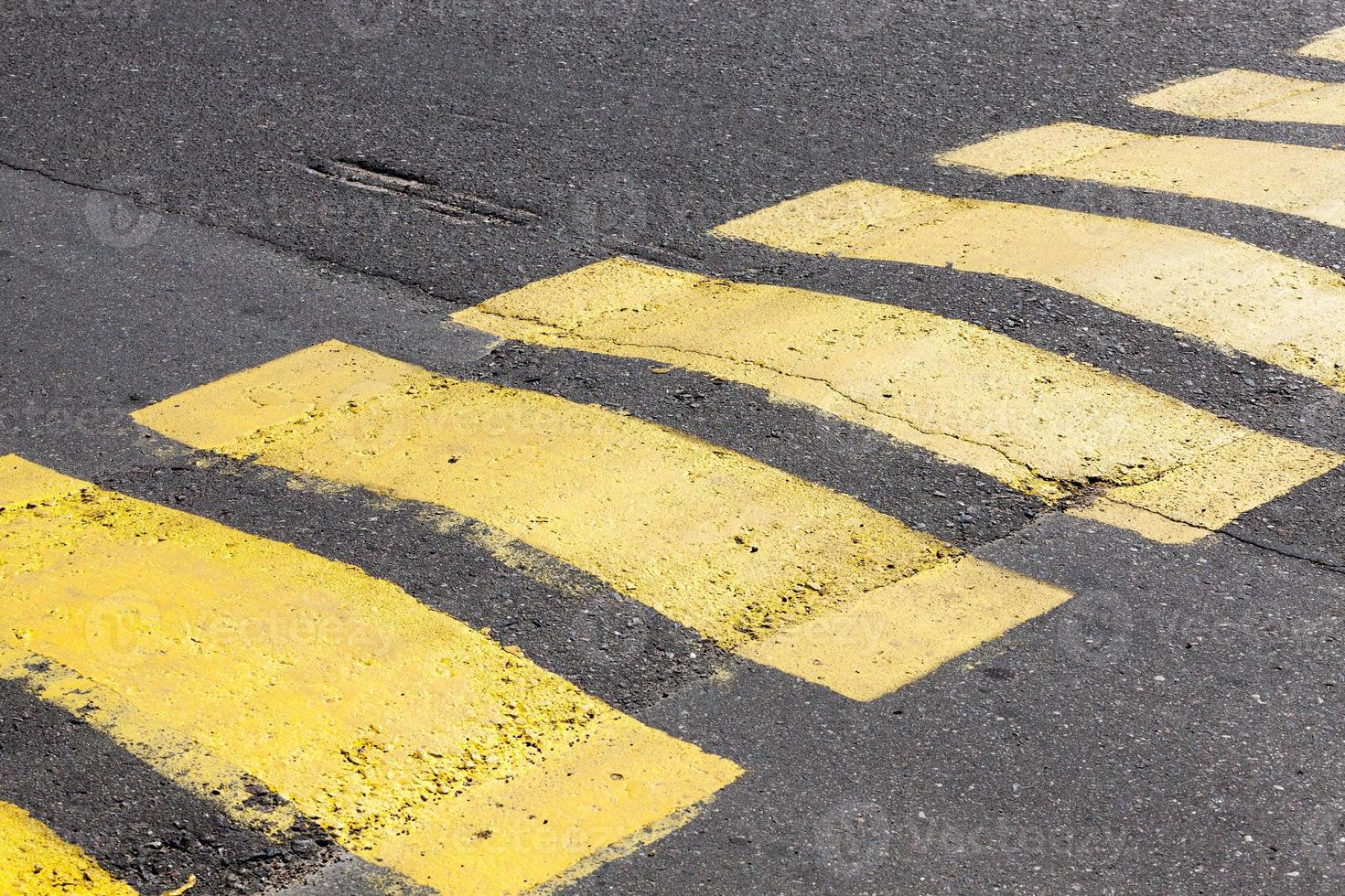 old road markings photo