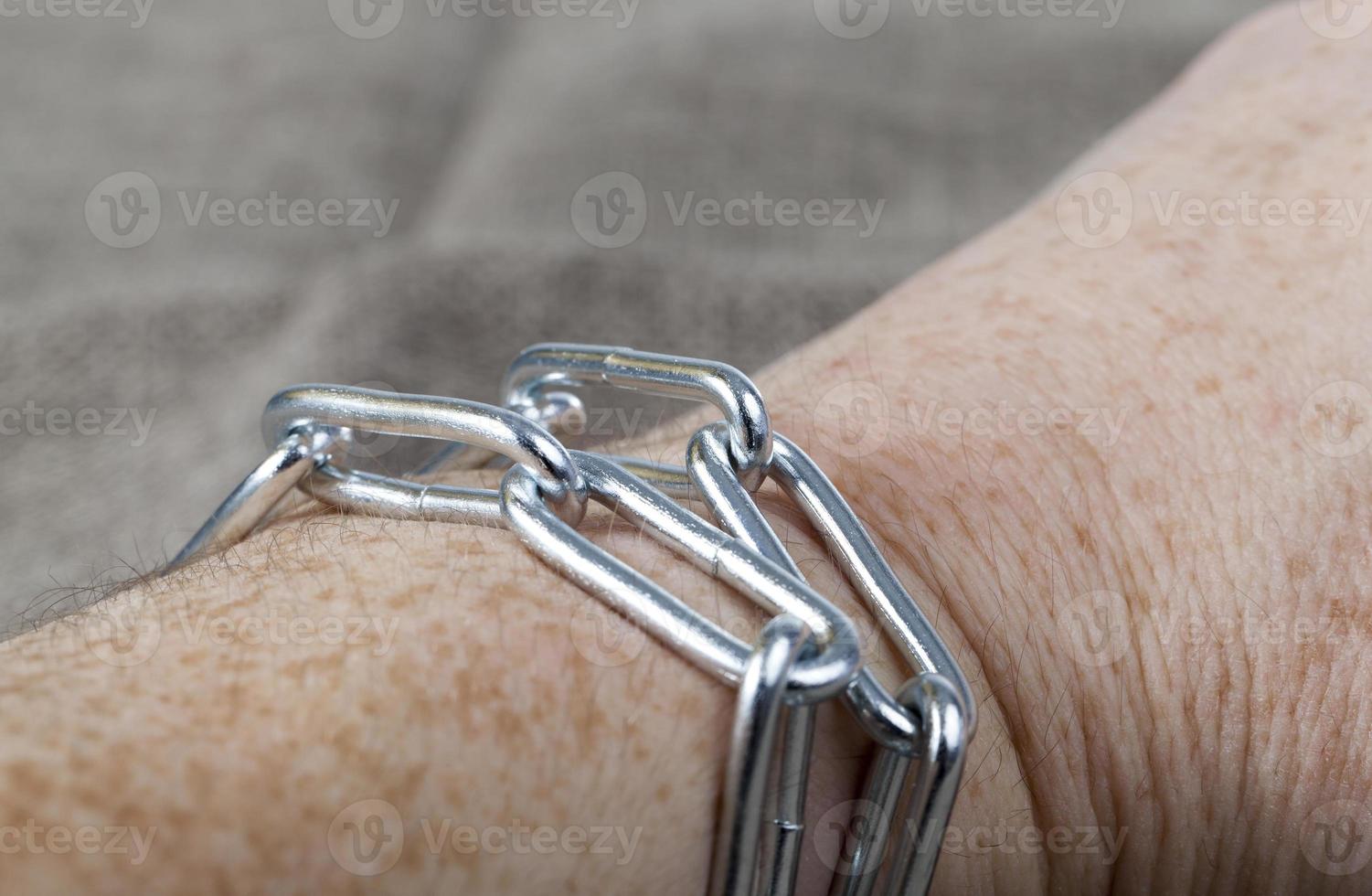 hand is chained photo