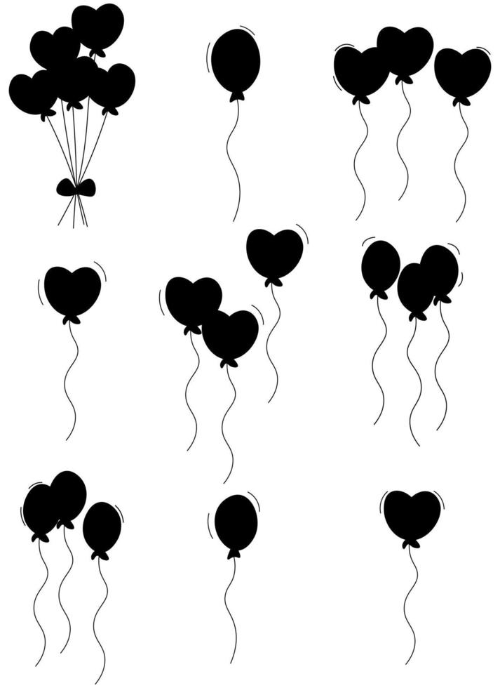 balloon vector design illustration isolated on white background