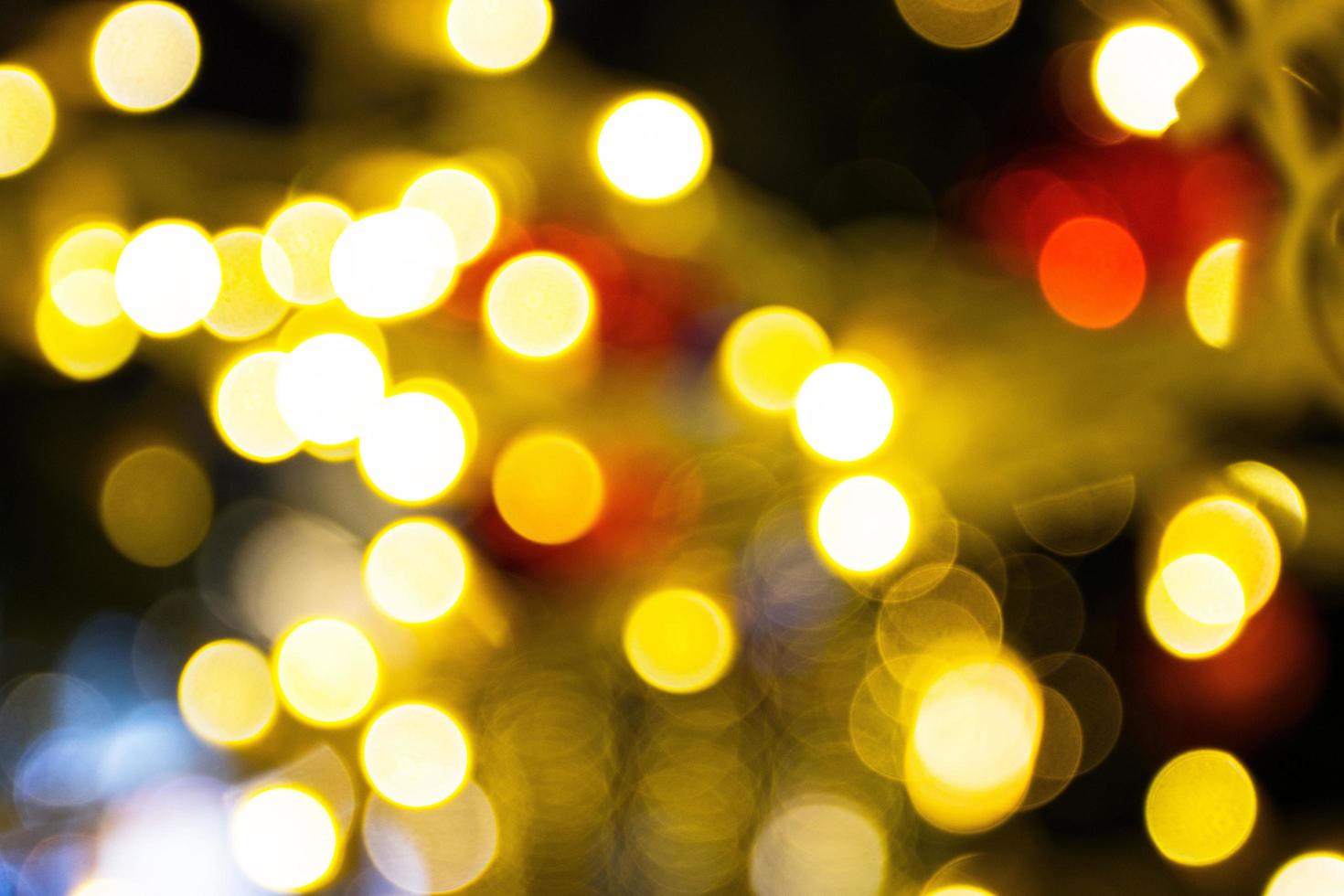 Blur - abstract bokeh circle string lights for background wallpaper photo