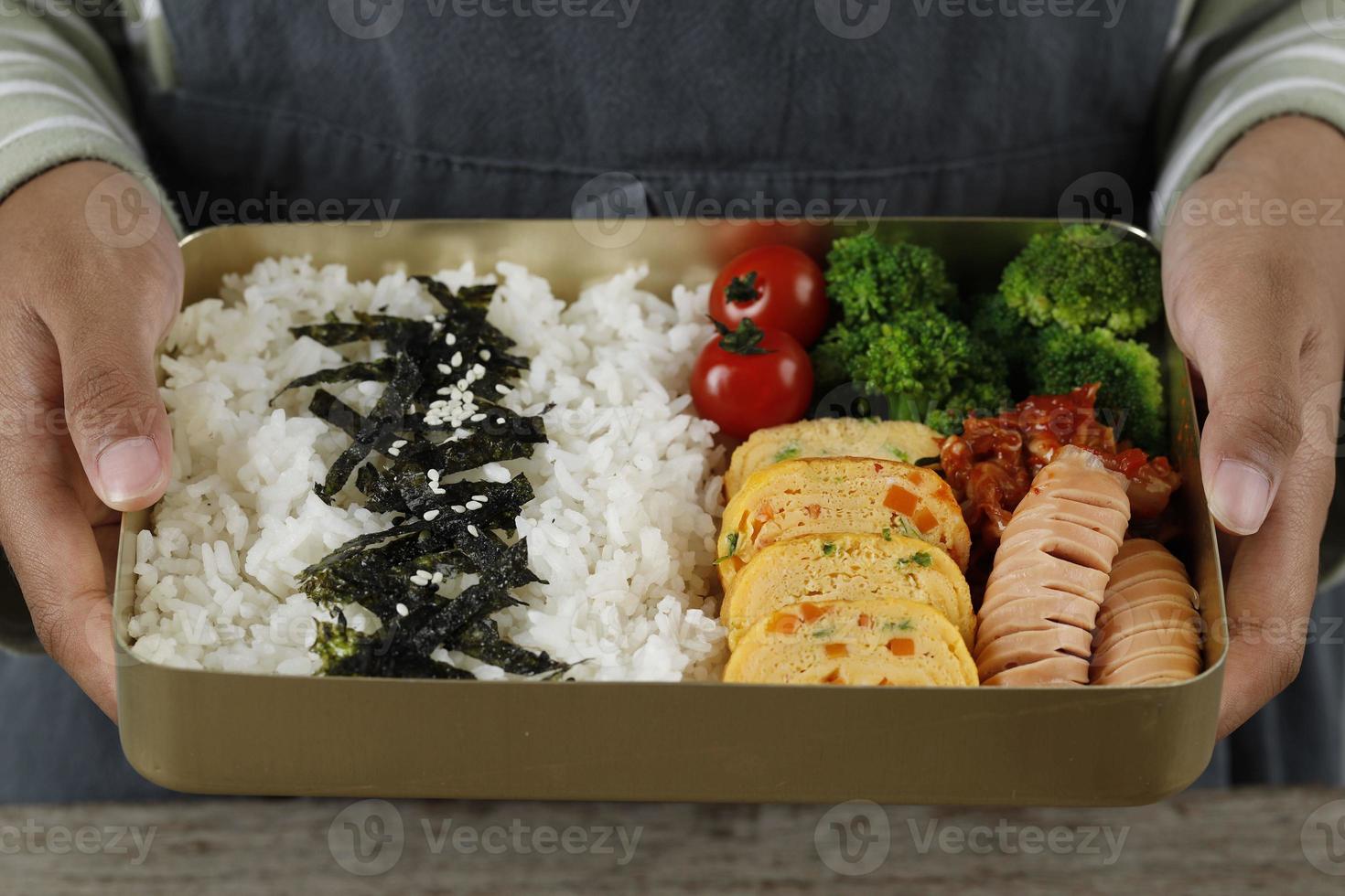 Dosirak or Doshirak, Korean Style Packed Meal photo