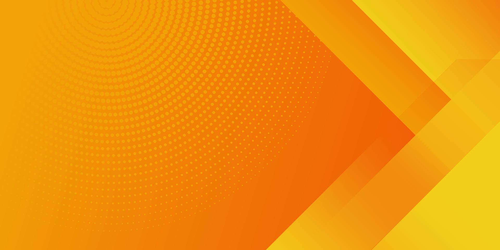 fondo geométrico degradado abstracto. gráficos dinámicos de afiches naranjas. diseño de textura de fondo abstracto de vector