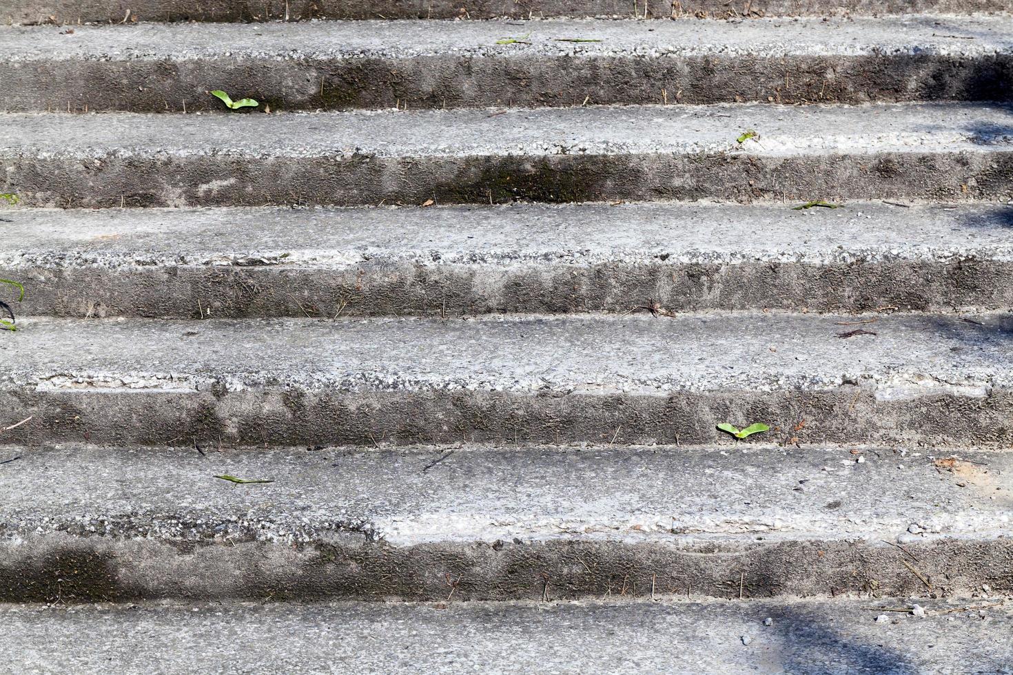 old concrete steps and stairs photo