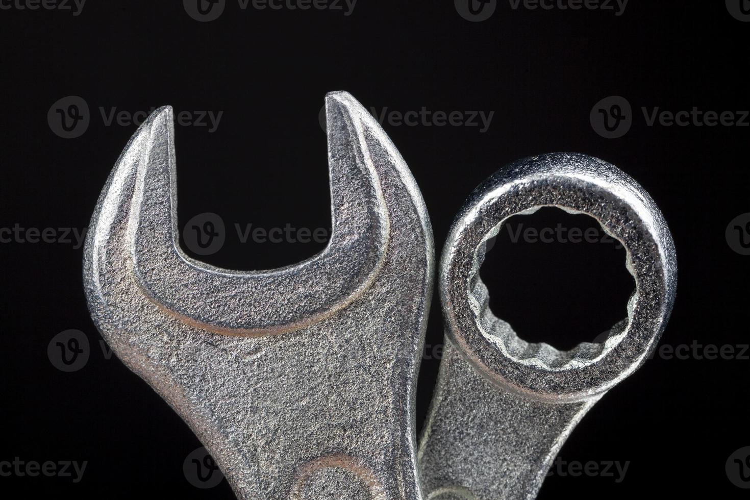 steel metal wrenches for installation work photo