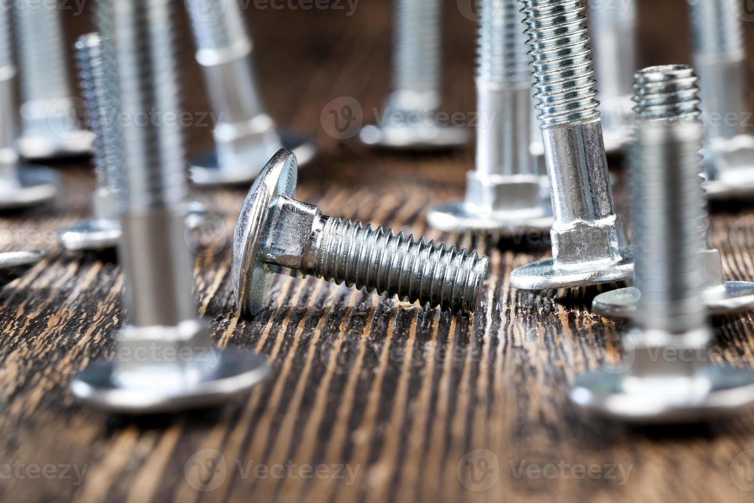 steel metal bolts for construction photo