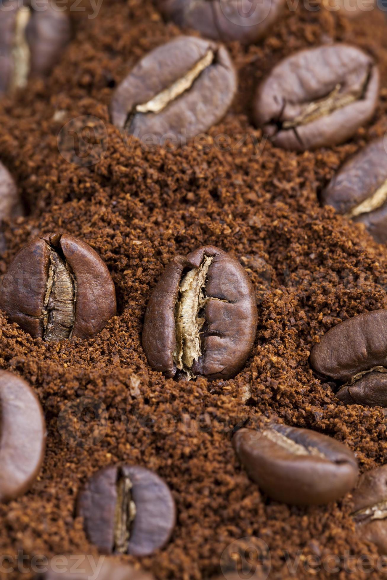 close up of coffee beans for making a real drink 9720034 Stock Photo at