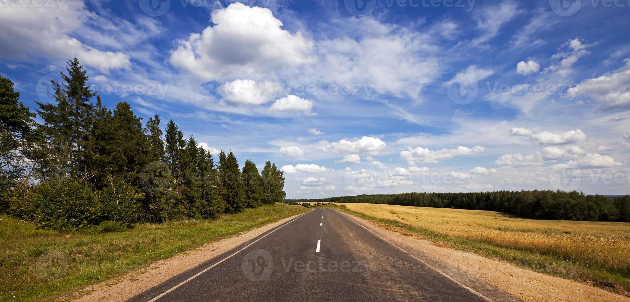 camino de verano, cielo foto