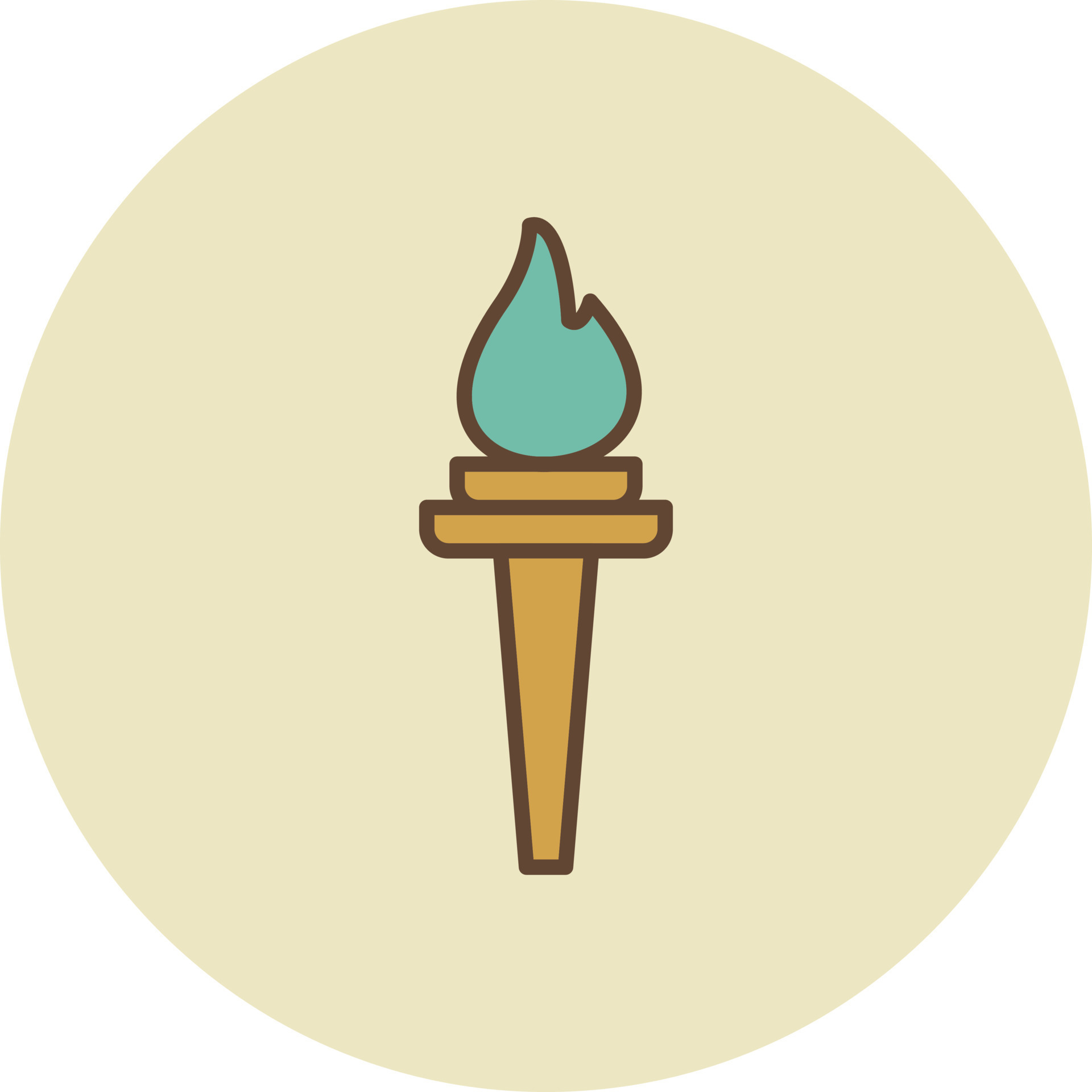 Torch Filled Retro 9721018 Vector Art at Vecteezy