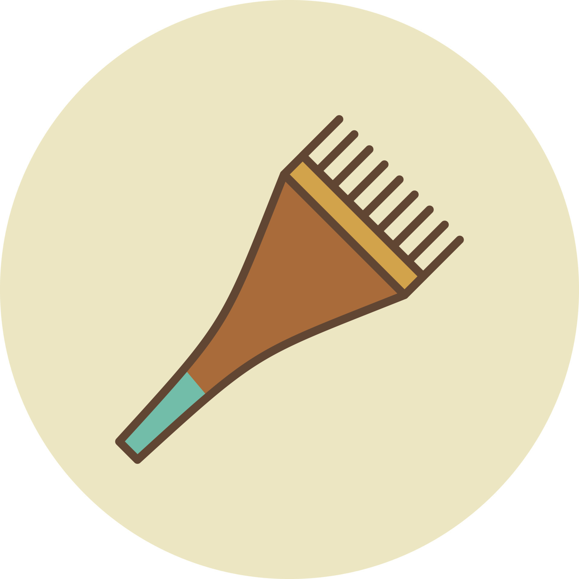 Hair Dye Brush Filled Retro 9721382 Vector Art at Vecteezy