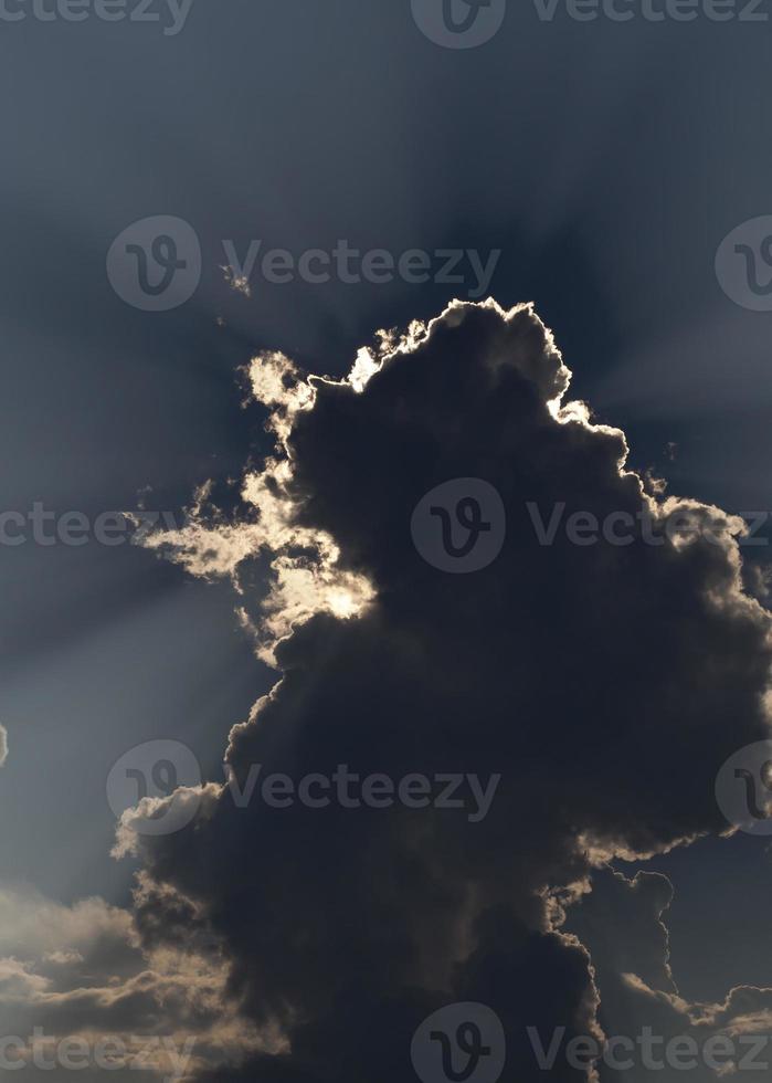 luminous clouds, close up photo